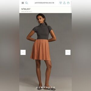 Mini Sweater Dress from Anthropologie